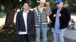 A film with a young skank likes sex with Hand Job Bj