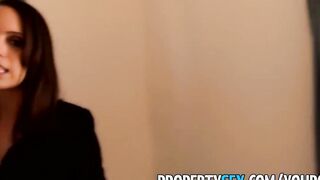 PropertySex - Highly motivated realtor uses sex to get new client Bimbo two