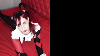 ShyyFxx Harley Quinn celebrates her birthday and submits to the Joker as a gift ROLEPLAY