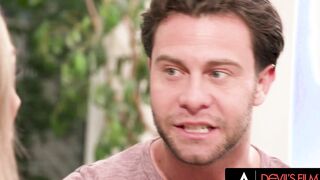 DEVILS TAPE - Goddess Athena Faris Swaps Her Girlfriend For An Old Man Into A Nice Swinger Banged