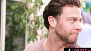 DEVILS TAPE - Goddess Athena Faris Swaps Her Girlfriend For An Old Man Into A Nice Swinger Banged