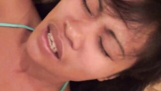 Hotel Pounded with the Japanese bimbos and her Stepdaddy