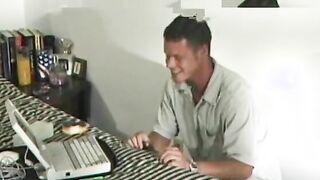 Guy rails sexy dark haired 19 yo with perky titties