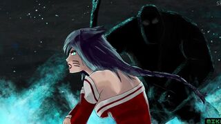 League of ladies ep 7 I helped Ahri got her crystal back after I tasted her vagina