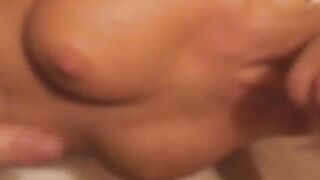 Blonde German milf adores relaxing a loaded penis into point of view