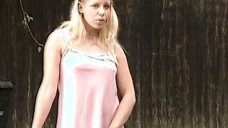 Sweet blonde gets pounded by Goddess mechanic