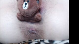 Close up object insertion bondage movie compilation huge clitoris twat