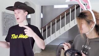 Thick cock gamer geek splits fat ass Kourtney Harris