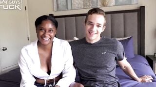 Thick cock gamer geek splits fat ass Kourtney Harris