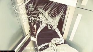 Helpless Maid Get Stuck And Desperately Called For Help - Natalissa