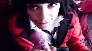 She Turned in a Sex Sub to Pay her Bets. Yumeko Kakegurui Cosplay