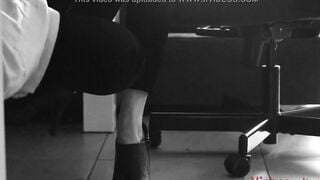 Female Domination Wifey gets her Shoes and Toes licked - Girlfriend Kym