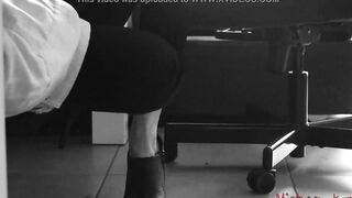 Female Domination Wifey gets her Shoes and Toes licked - Girlfriend Kym