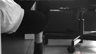 Female Domination Wifey gets her Shoes and Toes licked - Girlfriend Kym