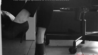Female Domination Wifey gets her Shoes and Toes licked - Girlfriend Kym