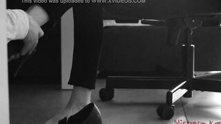 Female Domination Wifey gets her Shoes and Toes licked - Girlfriend Kym