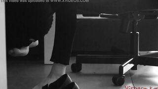 Female Domination Wifey gets her Shoes and Toes licked - Girlfriend Kym