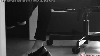 Female Domination Wifey gets her Shoes and Toes licked - Girlfriend Kym