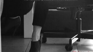 Female Domination Wifey gets her Shoes and Toes licked - Girlfriend Kym