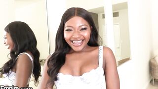 XEmpire - Irresistible African Noemie Bilas' 1st double penetration