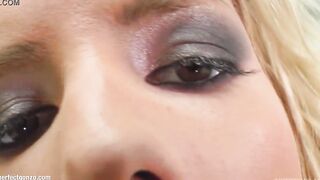 Pam gonzo style solo finger bang masturbation on Gives Me Pink