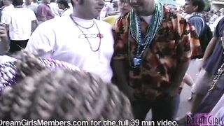 Costumed Exhibitionists Bare Breasts Butt & Cunt At Fantasy Fest