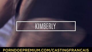 CASTING FRANCAIS - Big Tit amateur Kimberly first hardcore porn tape