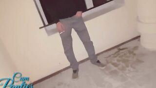 Stranger boned me and cum into my lingerie