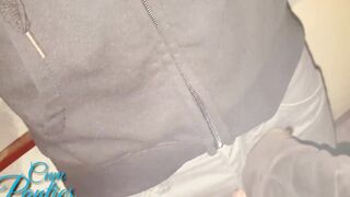 Stranger boned me and cum into my lingerie