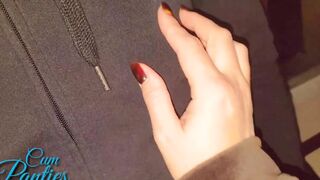 Stranger boned me and cum into my lingerie