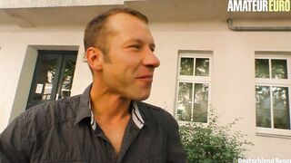 DeutschlandReport - Tiny Breasts German Picked Up For babe Banging On Camera - AMATEUREURO