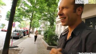 DeutschlandReport - Tiny Breasts German Picked Up For babe Banging On Camera - AMATEUREURO