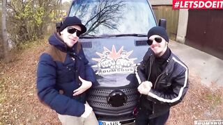 BumsBus - Lady Paris German Old Picked Up For Hardcore Sex Inside The Vehicle - LETSDOEIT
