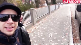 BumsBus - Lady Paris German Old Picked Up For Hardcore Sex Inside The Vehicle - LETSDOEIT