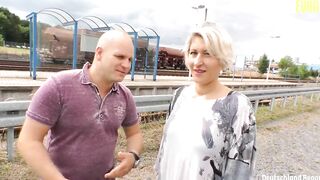 DeutschlandReport - Oda Amelie Bombshell German Older Blows And Fucks Her Turned On Mature Gf - AMATEUREURO