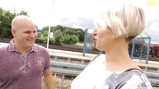 DeutschlandReport - Oda Amelie Bombshell German Older Blows And Fucks Her Turned On Mature Gf - AMATEUREURO