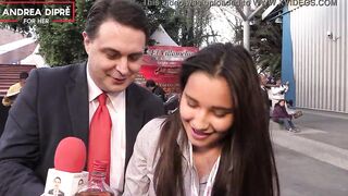 Strange scene of a mexican women with Andrea Dipre