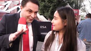 Strange scene of a mexican women with Andrea Dipre