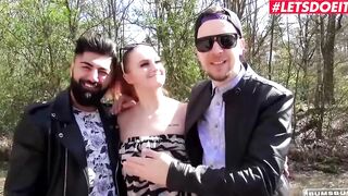 Bums Bus - sexy German Ginger Hardcore Fucking Into The Sex Bus