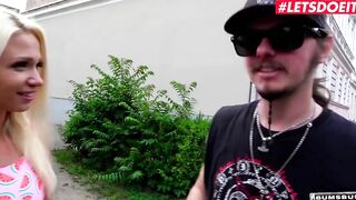 Bums Bus - Gabi Gold Huge Hooters German 18 Riding A Long Dick Into The Vehicle Back Seat