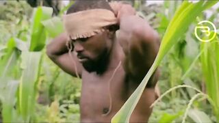 Amaka the village thot visited Okoro into the farm for quick blow job