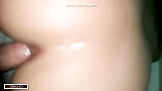 OH NO MY BUTT SATISFY!!! I surprise my daddy with a lovely dick fellatio and he surprises me by breaking my booty until it is filled with cum ... point of view www.onlyfans.com/xelektrax