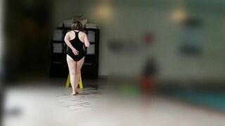 Hottie Grandmother is Goddess at 66 inside a african swimsuit