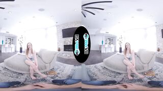 WETVR sexy Dark Hair Spreads Her Legs Inside VR
