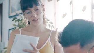 Big Boobed Hispanic Secretary wants to bang her boss