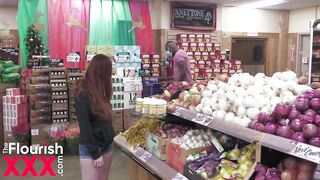 Aria Carson picks up Jon Jon from grocery store and girls wild