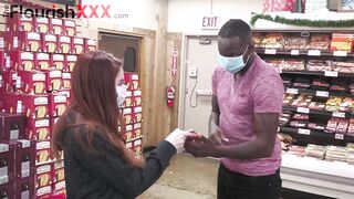 Aria Carson picks up Jon Jon from grocery store and girls wild
