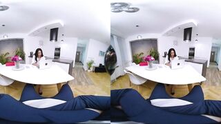 Stress out into VR Porn