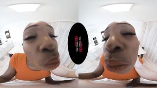 Gentle First Kiss inside VR Porn
