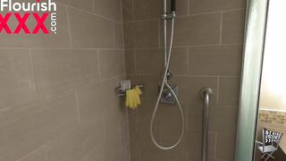 BTS of chad white and zara ryan shower sex tape